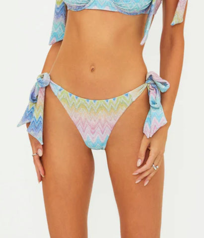 LUCY BOTTOM SUNSET CHEVRON SHINE