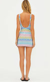 EZRA SKIRT SUNSET CHEVRON SHINE