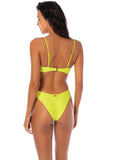 LIME GREEN SPLENDOUR REGULAR RISE THIN SIDE BOTTOM