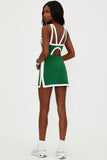 ZEPHYRA DRESS RACQUET COURT GREEN