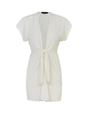 SASHA SHORT COVER UP OFF WHITE