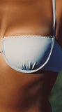 MELODY BIKINI TOP LIGHT BLUE