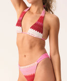 SCARLET HIGH WAIST FANNED BOTTOM