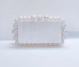 ACRYLIC BEADS CLUTCH