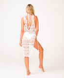 WHITE NOAH JOY LACE COVER UP
