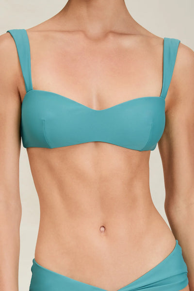 ASHA TOP TURQUOISE