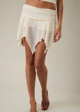 ANDREA MINI SKIRT CREAM