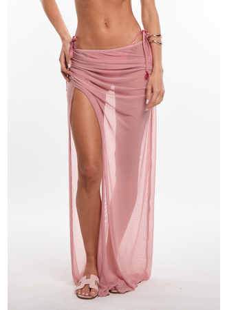 SOFIA COVER UP SKIRT PINK
