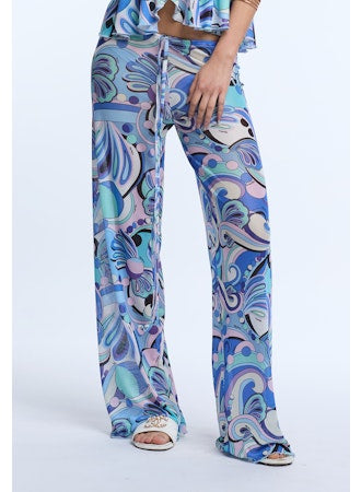 DARLA RETRO BLUE PANT