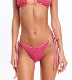 TRINIDAD FLOWERS FUCHSIA BIKINI BOTTOM