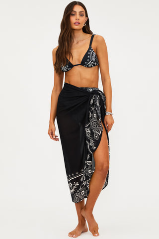 SUNNY SARONG BANDANA BLACK