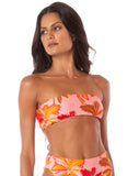 APPLE RED BOMAD STRAPLESS BANDEAU