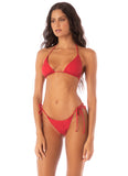 RED CAMELIA BALMY TOP