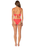 SUNSET PUNCH CRISS CROSS TOP