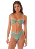 SHAMROCK GREEN JUPITER UNDERWIRE TOP