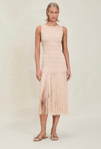 LEIZA DRESS CASHEW