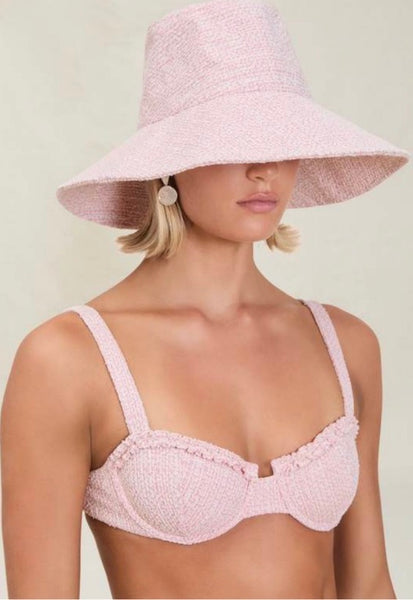 SUN HAT ROSE CREAM