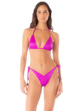 DEEP PINK BALMY TRI TOP