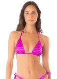 DEEP PINK BALMY TRI TOP