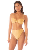 CREAMY GOLD GOLDEN UNDERWIRE TOP