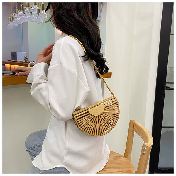 BAMBOO CROSSBODY BAG