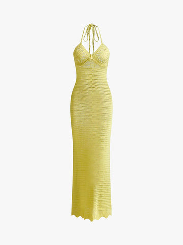 SUNSHINE CROCHET COVER UP MAXI