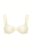 CREAM SILKIE BELLA BIKINI TOP