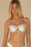 SEAFOAM SILKIE LENA BIKINI TOP
