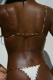 FAITH TRI BIKINI TOP IVORY/TIGER