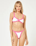 MACKENZIE BOTTOM BUBBLEGUM PINK/CREAM