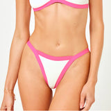 MACKENZIE BOTTOM BUBBLEGUM PINK/CREAM