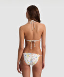 TWISTING VINES EMBROIDERED ROBE BOTTOM