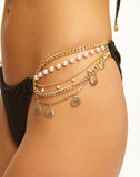 OCEAN SKIMPY BOTTOM BLACK