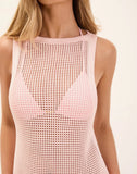 KNIT ERIKA SHORT COVER UP