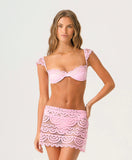ROSE GIA LACE UNDERWIRE TOP