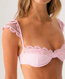 ROSE GIA LACE UNDERWIRE TOP