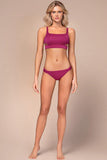 ELIANA CERISE BIKINI BOTTOM