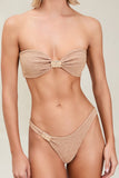 HAILEY TOP GOLD SHIMMER