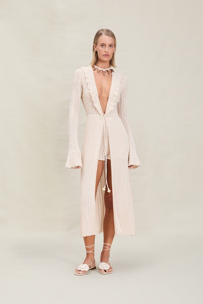 SIENNA ROBE CLAY