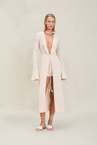 SIENNA ROBE CLAY