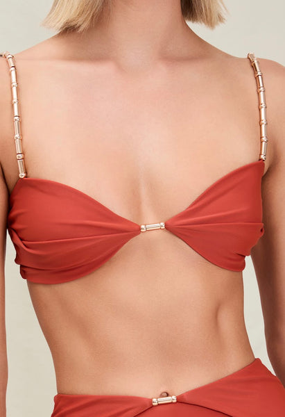 EMMIE TOP TERRACOTTA