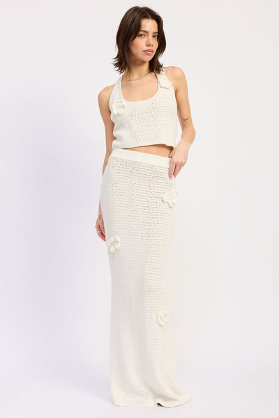 IVORY BLOOM CROCHET SET