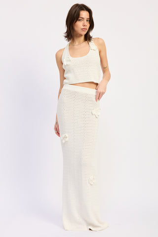 IVORY BLOOM CROCHET SET