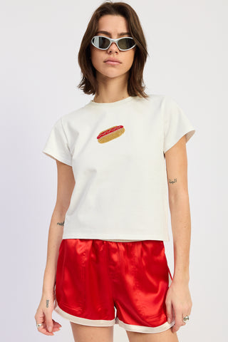 HOT DOG ICON TEE