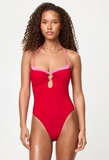 JUNO ONE PIECE CLASSIC LIPSTICK RED SWEETHEART