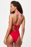 JUNO ONE PIECE CLASSIC LIPSTICK RED SWEETHEART