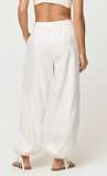 ELLIS WIDE LEG COVER UP PANTS CREAM