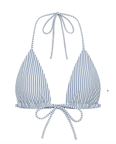 CLASSIC BLUE STRIPE EMMA BIKINI TOP