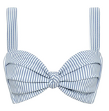 CLASSIC BLUE STRIPE HAYDEN BIKINI TOP
