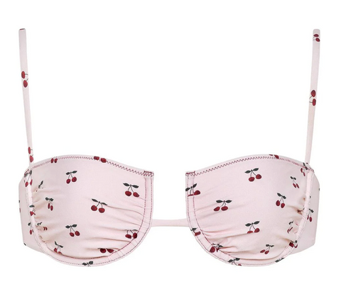 CHERRIES SIMONETTE BIKINI TOP